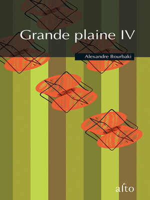 cover image of Grande plaine IV